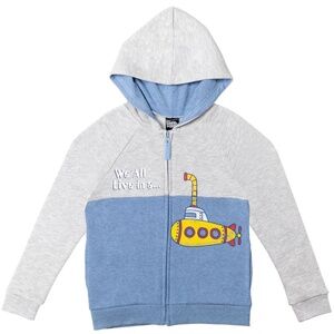 Lyrics by Lennon & McCartney Gray Zip Hooded Sweatshirt for Boys Size 3T